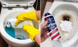 Mẹo làm sạch bồn cầu 'trong nháy mắt' và thủ thuật khi dọn dẹp ai cũng nên biết 