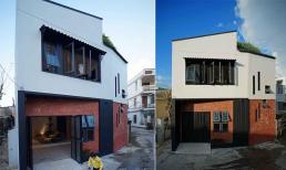 Mua mảnh đất 'méo đến mức tưởng không xây được nhà', vợ chồng trẻ vẫn tạo dựng nên cơ ngơi đáng mơ ước 