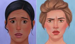  Đây là những kiểu cảm xúc dẫn đến hình thành nếp nhăn ở mắt, trán và khóe môi, bạn nên biết để tránh