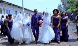 Chàng trai cưới 3 chị em sinh ba gây sốt mạng xã hội