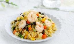 Đừng lãng phí cơm thừa, hãy rang với các nguyên liệu khác, vị đậm đà và thơm, rất ngon!