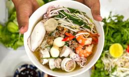 Cách nấu món hủ tiếu mực thơm ngon, ngửi thôi đã thèm