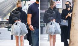 Con gái từng có ý định chuyển giới của Angelina Jolie xuất hiện với gương mặt nhăn nhó nhưng dân tình chỉ dán mắt vào đôi chân siêu thon