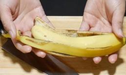 Vứt vỏ chuối tương đương với “ném tiền”, băm nhỏ rồi để vào góc bếp, tiết kiệm chi phí và thiết thực