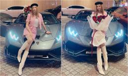 Hạnh Sino 'chơi lớn', tậu siêu xe Lamborghini 18 tỷ tự thưởng cho bản thân