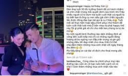 Lệ Quyên gửi lời chúc mừng sinh nhật cực ngọt đến tình trẻ Lâm Bảo Châu, đàng trai đáp lại một câu nghe mà mát lòng 