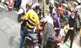 Thanh niên vừa nói chuyện, vừa 'thó' luôn ví của xe bên cạnh