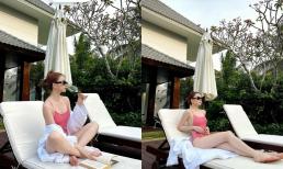 Sau khi tung ảnh bên trai lạ, Thiều Bảo Trang lại gây sốt khi diện bikini cực hot nhưng mất điểm vì vòng một 'bé tin hin'