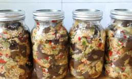 Cách làm món cà pháo muối chua 'ngon huyền thoại', bảo quản trong chai nửa năm cũng không hỏng