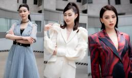 Dàn Hoa hậu và Á hậu 'đọ sắc', Hà Kiều Anh khoe sắc mặn mà khi đi chấm thi Miss World Vietnam 2022