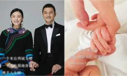 Lý Á Bằng kết hôn với người tình kém 19 tuổi, đàng gái sinh con đầu lòng