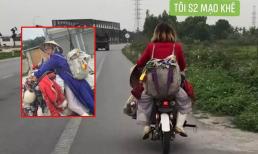 Hình ảnh mới nhất của 'Hot girl quỵt nợ' Bella sau khi quyết định Nam tiến bằng xe đạp điện 