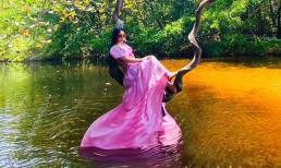 Hoa hậu Hạ My khoe cảnh sắc thần tiên giữa Côn Đảo