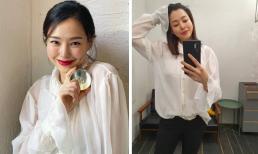 Nhìn hình ảnh này ai biết Honey Lee đang mang bầu: Không thấy bụng phát tướng, người cũng thon gọn chẳng khác thời còn son 