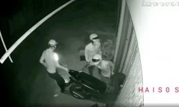 4h sáng, ba tên trộm phá khóa đột nhập vào nhà dân lấy xe SH trị giá 150 triệu