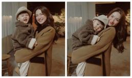 Hòa Minzy 'đốn tim' fans vì khoảnh khắc bình dị nhưng xúc động bên quý tử hậu chia tay chồng thiếu gia