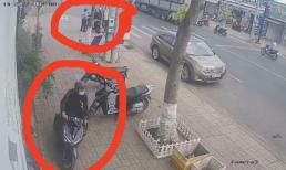 Bác bảo vệ bị dàn cảnh trộm mất hai xe máy trong tích tắc