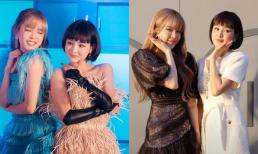 Bức ảnh mô tả số phận đối lập của Thiều Bảo Trâm và Hiền Hồ: Chị dính tin đồn bị 'trà xanh' giựt bồ 9 năm, em lại bị nghi ngược lại