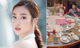 Rò rỉ ảnh Hoa hậu Đỗ Mỹ Linh ăn tiệc sinh nhật cùng 'thiếu gia nghìn tỉ' nhà bầu Hiển? 