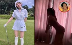 Bất ngờ xuất hiện clip Chi Pu tạo dáng gợi cảm đánh golf, dân mạng khuyên nên 'tém tém' lại