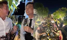 Đến lượt Đàm Vĩnh Hưng mở tiệc ăn mừng sau thông tin bà N.P.H bị bắt, lại còn cùng Vũ Hà 'cà khịa' cực hài 