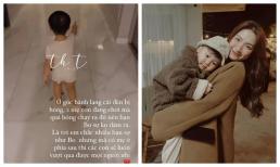 Hoà Minzy khiến ai cũng phục vì cách dạy con trai sự dũng cảm, phần nào hé lộ cuộc sống mẹ đơn thân hậu chia tay