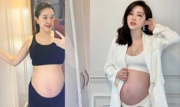 Bảo Thy hiếm hoi khoe hình ảnh khi mang thai con trai đầu lòng, dân tình ghen tị bụng bầu không vết rạn