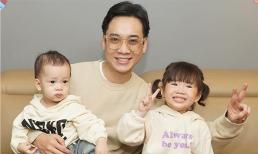 JustaTee trổ tài chăm 2 nhóc tỳ cực khéo, con gái được gọi là 'mầm non giải trí'