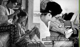 Ngô Thanh Vân hạnh phúc khoe khoảnh khắc Huy Trần chăm chỉ làm việc, mình lại chơi đùa với thú cưng và đợi anh về nhà 