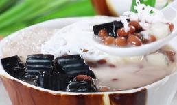 Cách làm món chè đậu đỏ sương sáo cực đơn giản, sánh mịn, mát lạnh thơm ngon, trẻ con yêu thích 