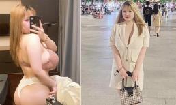 Nữ sinh Hải Dương sở hữu vòng một khủng 110 cm diện đồ táo bạo, khoe 'của trời cho' căng tràn nhức mắt 