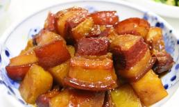 Món thịt kho tàu phiên bản quê nhà thơm ngon, không nhiều dầu mỡ, trẻ nào kén ăn cũng có thể ăn thêm một bát cơm 