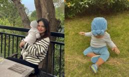 Phanh Lee bất ngờ cho 'ái nữ' nhà mình lên sóng, hiếm hoi lắm mới hé lộ một góc mặt cực yêu của con gái