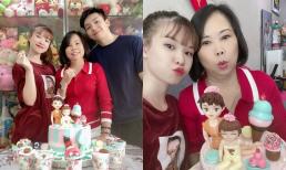 Khởi My và chồng Kelvin Khánh mừng sinh nhật mẹ ruột, nhìn chiếc bánh kem là thấy 'teen' cỡ này
