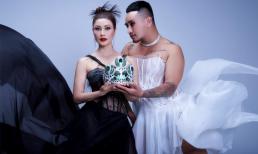 Hoa hậu Đào Ái Nhi sắc lạnh và huyền bí cùng chuyên gia catwalk Bi Tô