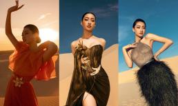 Hoa hậu Lương Thuỳ Linh hóa thành những bông hoa rực rỡ giữa sa mạc khô cằn, đẹp tựa nàng thơ sau 2 năm đăng quang