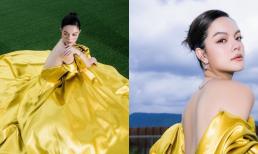 Giữa tin đồn bầu bí, Phạm Quỳnh Anh tung loạt ảnh khoe nhan sắc yêu kiều, không quên dùng 'chiêu cũ' để giấu bụng 