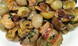 Thịt ba chỉ rang cháy cạnh xào chung với cà pháo là món ăn vô cùng hấp dẫn, bí quyết để nấu ngon có ở đây 