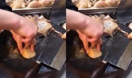 Thủ thuật chặt một con gà cho ra 3 cái đùi khiến dân tình xem xong đều giật mình