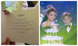 Thực đơn tiệc cưới của cựu thành viên HKT - Hồ Gia Hùng: Toàn món giản dị là sao?