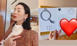 Lệ Quyên khoe quà sinh nhật sớm từ Lâm Bảo Châu, nhìn lời chúc 'vợ anh' nghe mà thấy ngọt lây