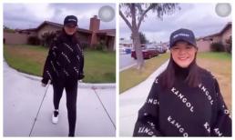 Phạm Quỳnh Anh để lộ rõ giấu hiệu của mẹ bầu: Vóc dáng kém thon gọn, khuôn mặt đầy đặn dù diện đồ rộng thùng thình