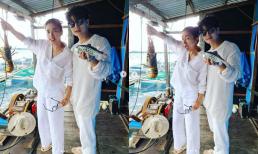 Huy Trần và Ngô Thanh Vân diện đồ đôi đi du lịch, cùng nhau câu cá, nam CEO không quên 'dìm hàng' vợ sắp cưới