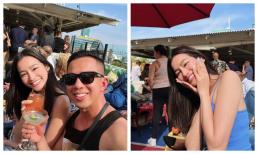 Trúc Diễm khoe nhan sắc trẻ trung, tình tứ chụp ảnh cùng người đàn ông lạ mặt hậu ly hôn chồng doanh nhân