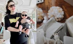 Không còn mạnh tay sắm hàng hiệu, Bảo Thy nay đã dành hết tiền của tậu những món đồ cực yêu cho quý tử nhà mình 