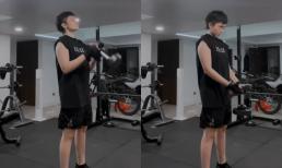 Gil Lê khoe cảnh check-in phòng gym, cơ bắp cuồn cuộn cùng thần thái siêu ngầu làm hội chị em đổ rần rần 