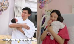 Vừa sinh con gái đầu lòng, Salim tiết lộ nhóc tì giống bố y đúc còn 'trách yêu' đến chồng thiếu gia