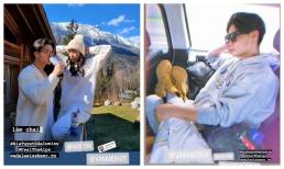 Mới đến Thụy Sĩ cùng chồng chưa cưới, Ngô Thanh Vân đã liên tục làm điều này