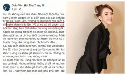 Là danh hài nổi tiếng nhưng Thu Trang cũng từng bị quê xệ khi đang diễn lại bị khán giả đuổi vào vì 'vô duyên'