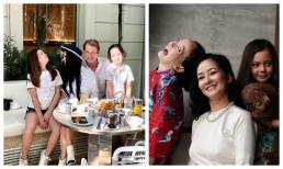 Hồng Nhung khoe loạt ảnh lung linh mừng sinh nhật cặp song sinh, chiếm spotlight lại là bạn trai Tây góp mặt cực thân mật